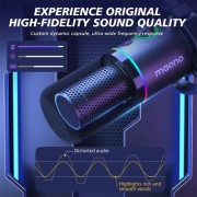 MAONO PD200XS RGB USB/XLR Dynamic Microphone